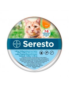 Antiparasitarios para gatos collar Seresto gatos