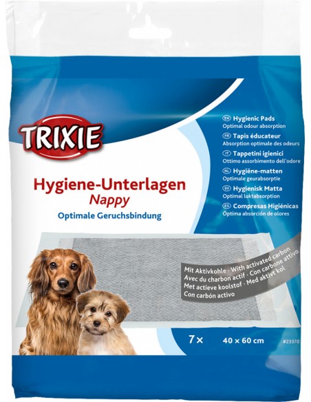 Empapadores educativos para perros carbon activo