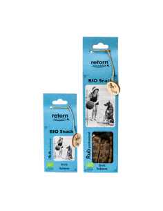 snack bio de salmon para perro