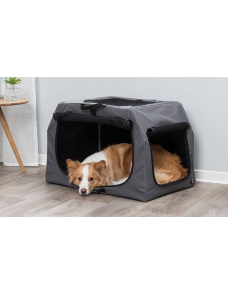 caseta plegable perro