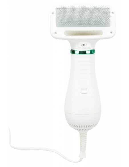 cepillo perro aire caliente