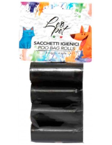 Pack 4 Bolsas excrementos de perros