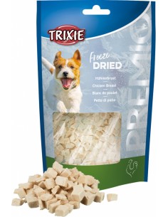 snack liofilizado de pollo