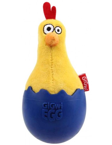 Juguete para perro huevo con pollito