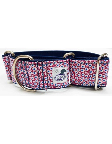 collar galgo algodón