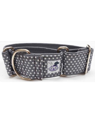 collar galgo algodon