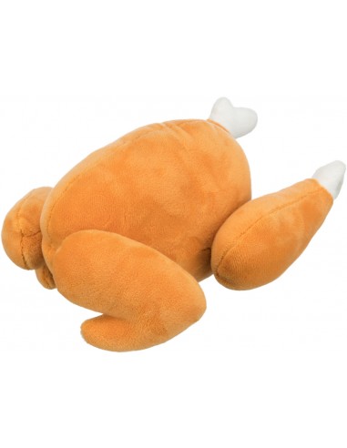 Juguete para perro peluche pollo asado