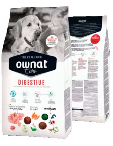 Pienso para perros OWNAT care  digestive