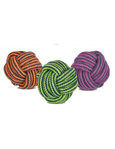 Juguetes para perros pelota dental de cuerda