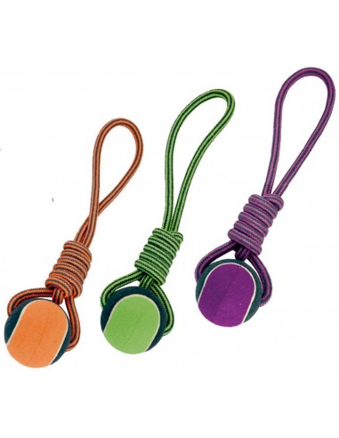 Juguetes para perros pelota dental de cuerda