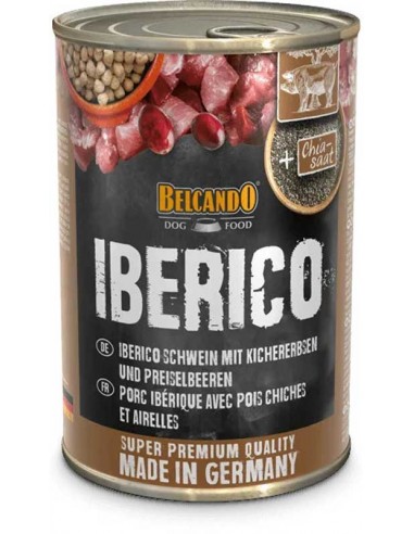 Lata para perro BELCANDO de cerdo y garbanzos