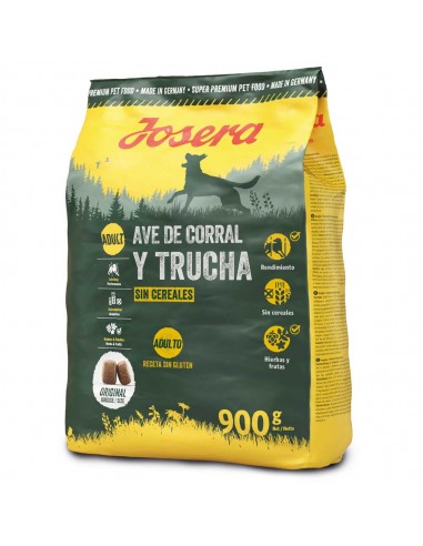 pienso josera ave corral trucha