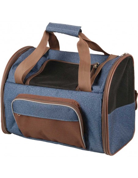 mochila-perro-nylon-azul