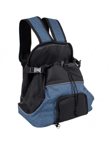 mochila-frontal-perro-nylon-azul