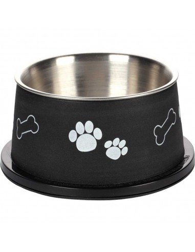 Comedero en acero inoxidable especial para perros de raza Spaniel
