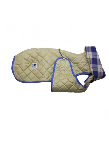 abrigo Impermeable acolchado galgo color beige