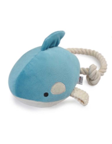 Juguete para perro peluche ballena