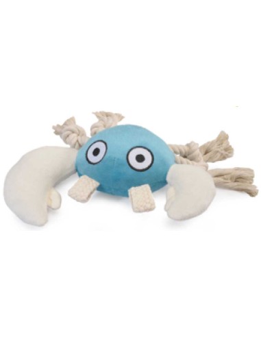 Juguete para perro peluche cangrejo