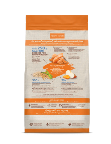 Nature's Variety Cat Dry salmón para...