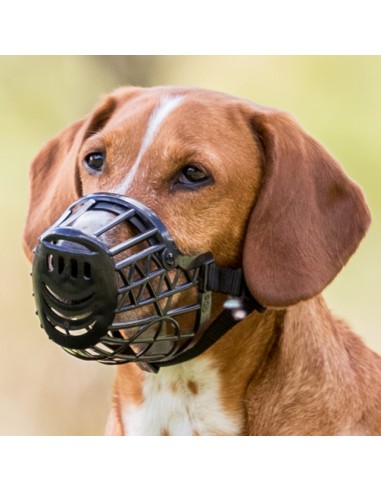 Bozal de plástico con cintas...