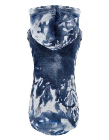 Sudadera con capucha para perro modelo Blue Abstract