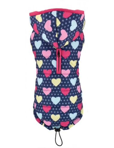 Chaqueta para perro con borreguillo modelo París