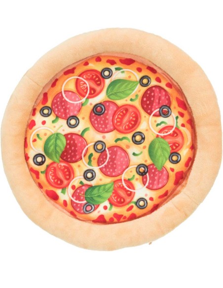 Juguete para perro, pizza de peluche
