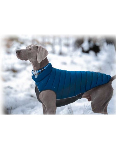 Abrigo reversible para perro Red Dingo Puffer Jacket