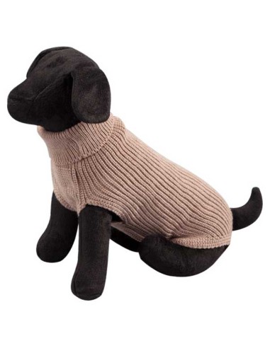 Jersey para perro modelo New Basic color Marrón