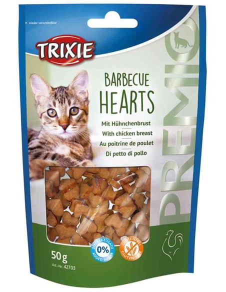 Snack para gato de pollo sabor barbacoa
