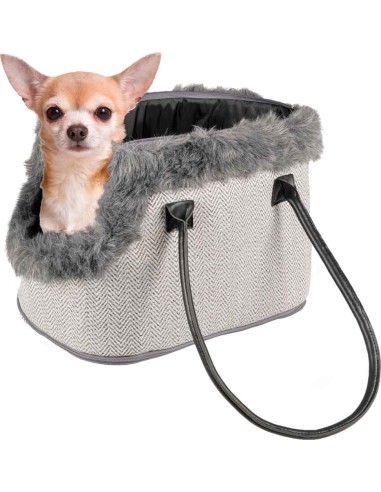 Bolso de transporte para perro modelo Esmee, Flamingo