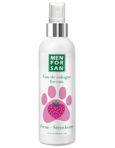 Colonia de fresa para gato Menforsan 125 ml