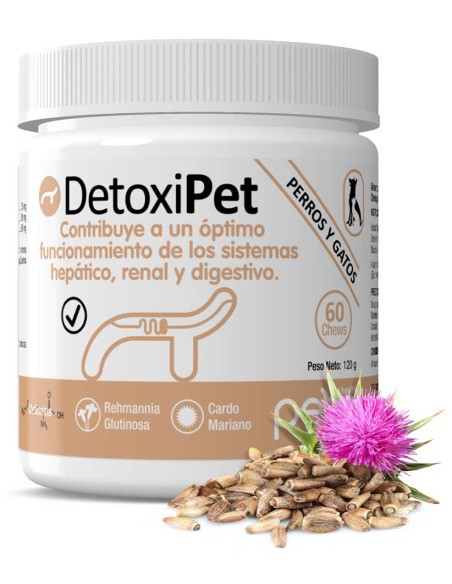 DetoxiPet PetiaVet 60 unidades