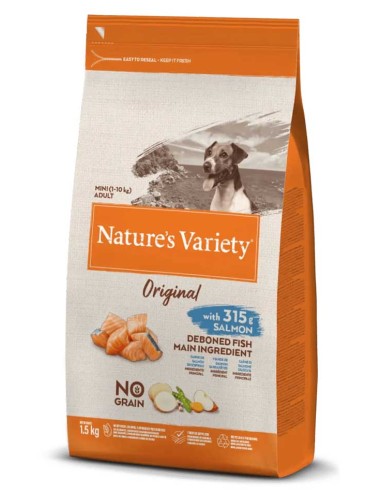 Nature's Variety No Grain Mini Salmón