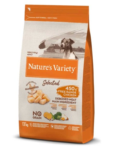 Nature's Variety Selected No Grain Mini Pollo campero