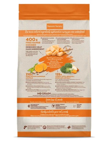 Nature's Variety Selected No Grain Kitten Pollo campero