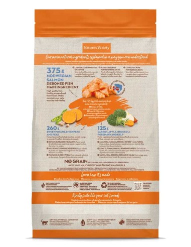Nature's Variety Selected No Grain Gato adulto Salmón noruego