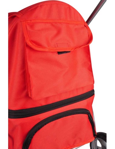 Carrito de paseo para perro Falmingo Buggy color Rojo
