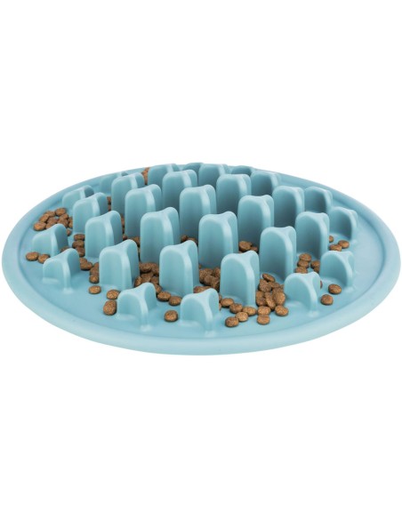 Comedero mantel antiansiedad con pilares para perros