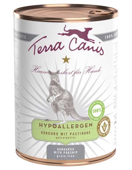 Terra Canis Hypoallergenic Canguro con chirivía