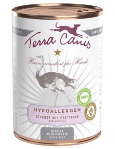 Terra Canis Hypoallergenic Avestruz con chirivía