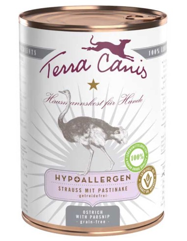 Terra Canis Hypoallergenic Avestruz con chirivía