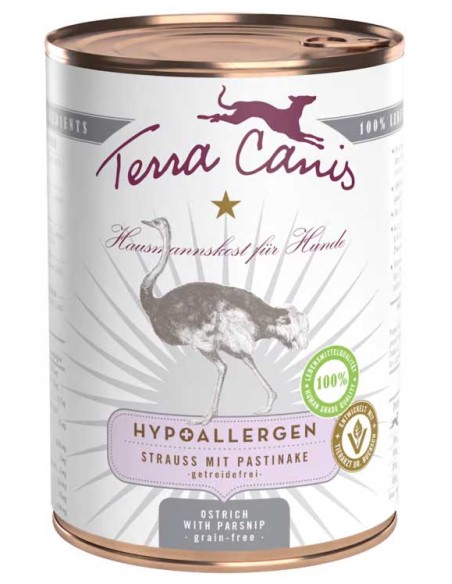 Terra Canis Hypoallergenic Avestruz con chirivía Terra Canis Hypoallergenic Avestruz con chirivía