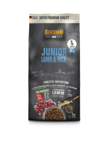 Pienso para perro, Belcando Junior Lamb and rice