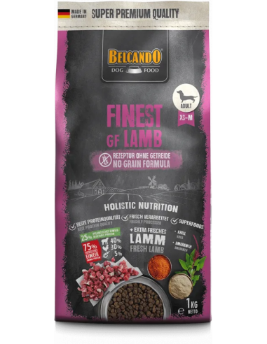 Pienso para perro, Belcando Adult Finest GRAIN-FREE Lamb
