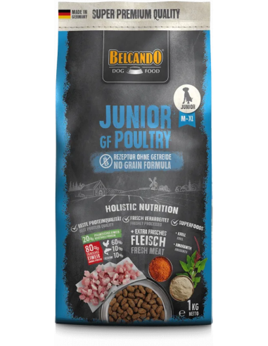 Pienso para perro, Belcando GRAIN-FREE JUNIOR Poultry