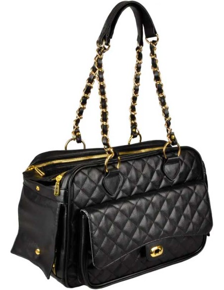 Bolso para transporte de perros Gigi color Negro
