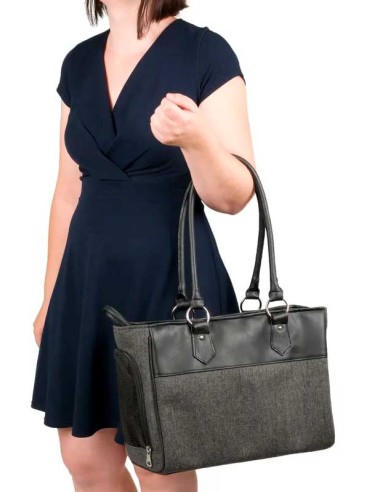 Bolso para transporte de perros modelo Lior color Gris