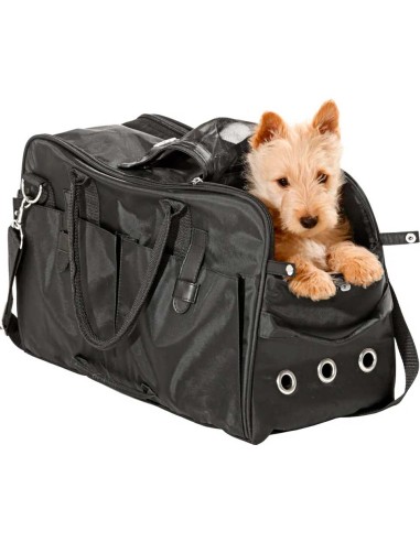 Bolso para transporte de perros modelo Titan color Negro