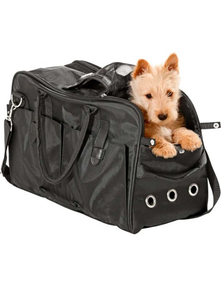 Bolso para transporte de perros modelo Titan color Negro